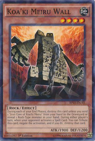 Koa ki Meiru Wall BP03 EN081 Shatterfoil Rare 1st Edition Battle Pack 3 Monster League Shatterfoil Rare 1st Edition Singles Koa ki Meiru Wall BP03 EN081 Shatterfoil Rare 1st Edition Battle Pack 3 Monster League Shatterfoil Rare 1st Edition Singles