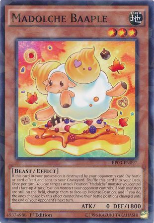 Madolche Baaple BP03 EN097 Shatterfoil Rare 1st Edition Battle Pack 3 Monster League Shatterfoil Rare 1st Edition Singles Madolche Baaple BP03 EN097 Shatterfoil Rare 1st Edition Battle Pack 3 Monster League Shatterfoil Rare 1st Edition Singles