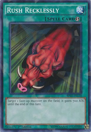 Rush Recklessly BP03 EN134 Shatterfoil Rare 1st Edition Battle Pack 3 Monster League Shatterfoil Rare 1st Edition Singles Rush Recklessly BP03 EN134 Shatterfoil Rare 1st Edition Battle Pack 3 Monster League Shatterfoil Rare 1st Edition Singles