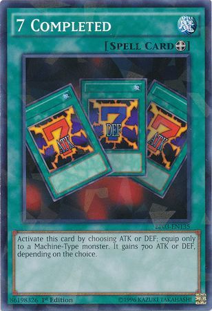 7 Completed BP03 EN135 Shatterfoil Rare 1st Edition 7 Completed BP03 EN135 Shatterfoil Rare 1st Edition