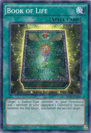 Book of Life BP03 EN145 Shatterfoil Rare 1st Edition Book of Life BP03 EN145 Shatterfoil Rare 1st Edition