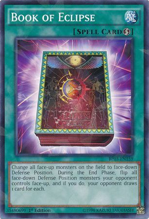 Book of Eclipse BP03 EN159 Shatterfoil Rare 1st Edition Book of Eclipse BP03 EN159 Shatterfoil Rare 1st Edition