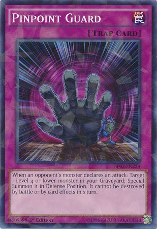 Pinpoint Guard BP03 EN228 Shatterfoil Rare 1st Edition Battle Pack 3 Monster League Shatterfoil Rare 1st Edition Singles Pinpoint Guard BP03 EN228 Shatterfoil Rare 1st Edition Battle Pack 3 Monster League Shatterfoil Rare 1st Edition Singles