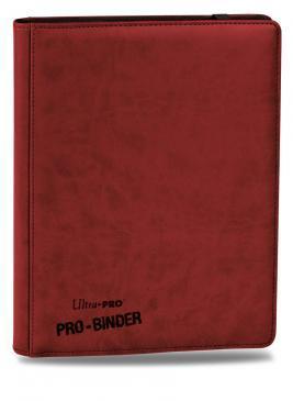 Ultra Pro Red 9 Pocket Premium Pro Binder UP84195 Binders Portfolios Ultra Pro Red 9 Pocket Premium Pro Binder UP84195 Binders Portfolios