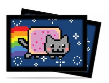 Ultra Pro Nyan Cat 60ct Yugioh Sized Mini Sleeves UP84333 Sleeves Ultra Pro Nyan Cat 60ct Yugioh Sized Mini Sleeves UP84333 Sleeves