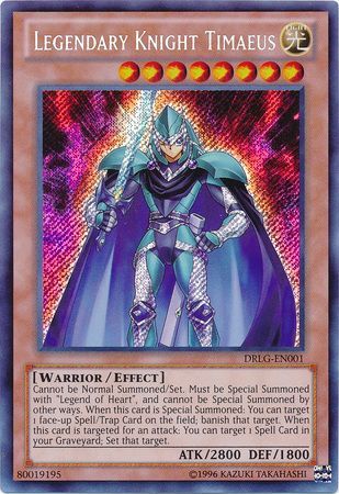Legendary Knight Timaeus - DRLG-EN001 - Secret Rare Unlimited