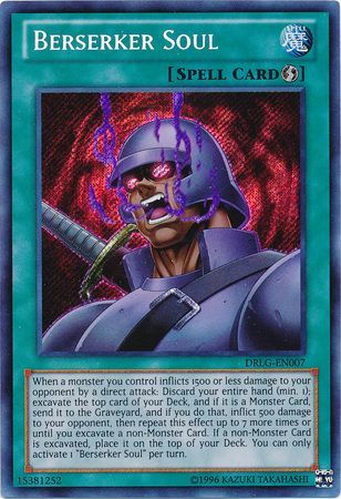 Berserker Soul DRLG EN007 Secret Rare Unlimited Dragons of Legend Unlimited Singles Berserker Soul DRLG EN007 Secret Rare Unlimited Dragons of Legend Unlimited Singles