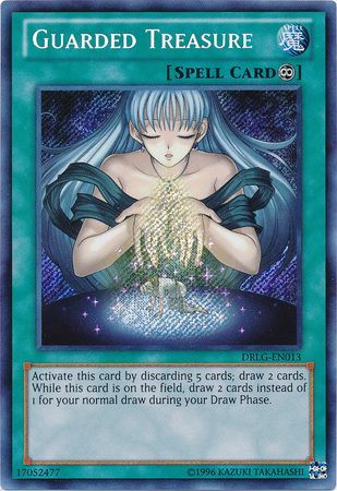 Guarded Treasure DRLG EN013 Secret Rare Unlimited Guarded Treasure DRLG EN013 Secret Rare Unlimited