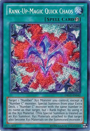 Rank Up Magic Quick Chaos DRLG EN042 Secret Rare Unlimited Dragons of Legend Unlimited Singles Rank Up Magic Quick Chaos DRLG EN042 Secret Rare Unlimited Dragons of Legend Unlimited Singles