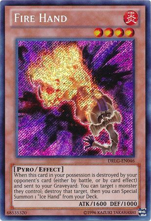 Fire Hand DRLG EN046 Secret Rare Unlimited Dragons of Legend Unlimited Singles Fire Hand DRLG EN046 Secret Rare Unlimited Dragons of Legend Unlimited Singles