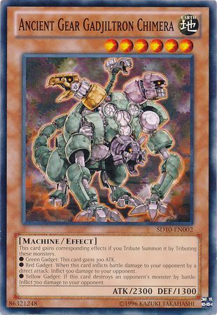 Ancient Gear Gadjiltron Chimera SD10 EN002 Common Unlimited Structure Deck Machine Re Volt Unlimited Singles Ancient Gear Gadjiltron Chimera SD10 EN002 Common Unlimited Structure Deck Machine Re Volt Unlimited Singles