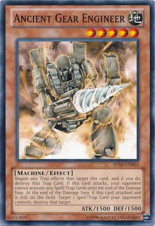 Ancient Gear Engineer SD10 EN003 Common Unlimited Structure Deck Machine Re Volt Unlimited Singles Ancient Gear Engineer SD10 EN003 Common Unlimited Structure Deck Machine Re Volt Unlimited Singles