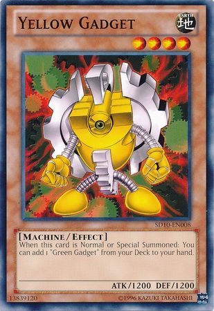 Yellow Gadget SD10 EN008 Common Unlimited Structure Deck Machine Re Volt Unlimited Singles Yellow Gadget SD10 EN008 Common Unlimited Structure Deck Machine Re Volt Unlimited Singles