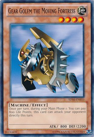 Gear Golem the Moving Fortress SD10 EN010 Common Unlimited Structure Deck Machine Re Volt Unlimited Singles Gear Golem the Moving Fortress SD10 EN010 Common Unlimited Structure Deck Machine Re Volt Unlimited Singles