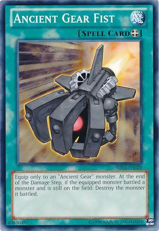 Ancient Gear Fist SD10 EN020 Common Unlimited Structure Deck Machine Re Volt Unlimited Singles Ancient Gear Fist SD10 EN020 Common Unlimited Structure Deck Machine Re Volt Unlimited Singles