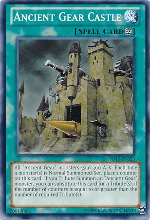 Ancient Gear Castle SD10 EN023 Common Unlimited Structure Deck Machine Re Volt Unlimited Singles Ancient Gear Castle SD10 EN023 Common Unlimited Structure Deck Machine Re Volt Unlimited Singles
