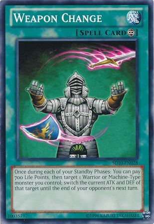 Weapon Change SD10 EN028 Common Unlimited Structure Deck Machine Re Volt Unlimited Singles Weapon Change SD10 EN028 Common Unlimited Structure Deck Machine Re Volt Unlimited Singles