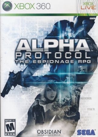 Alpha Protocol Xbox 360 Xbox 360 Alpha Protocol Xbox 360 Xbox 360