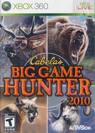 Cabela s Big Game Hunter 2010 Xbox 360 Xbox 360 Cabela s Big Game Hunter 2010 Xbox 360 Xbox 360