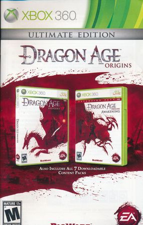 Dragon Age Origins Ultimate Edition Xbox 360 Xbox 360 Dragon Age Origins Ultimate Edition Xbox 360 Xbox 360