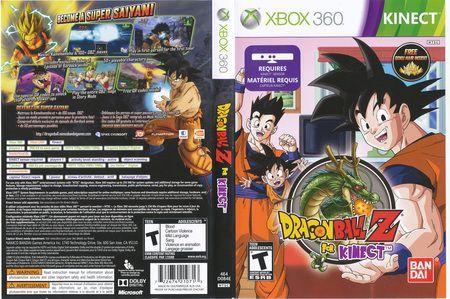 Dragon Ball Z for Kinect Xbox 360