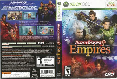 impulso Rango Circulo Dynasty Warriors 6: Empires Xbox 360 - Video Games | TrollAndToad