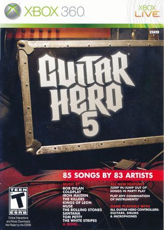 Guitar Hero 5 Xbox 360 Xbox 360 Guitar Hero 5 Xbox 360 Xbox 360