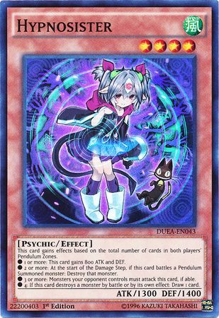 Hypnosister DUEA EN043 Super Rare 1st Edition Duelist Alliance 1st Edition Singles Hypnosister DUEA EN043 Super Rare 1st Edition Duelist Alliance 1st Edition Singles