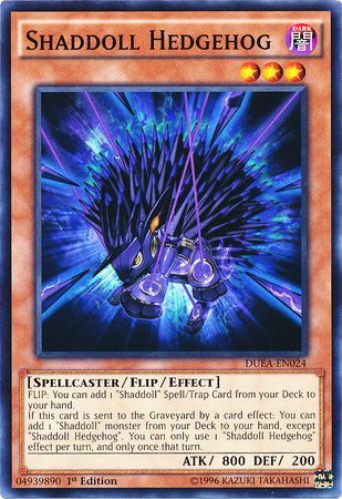 Shaddoll Hedgehog DUEA EN024 Common 1st Edition Shaddoll Hedgehog DUEA EN024 Common 1st Edition