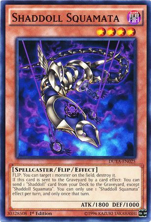 Shaddoll Squamata DUEA EN025 Common 1st Edition Shaddoll Squamata DUEA EN025 Common 1st Edition
