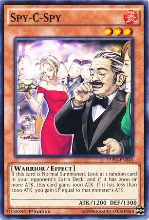 Spy C Spy DUEA EN046 Common 1st Edition Duelist Alliance 1st Edition Singles Spy C Spy DUEA EN046 Common 1st Edition Duelist Alliance 1st Edition Singles