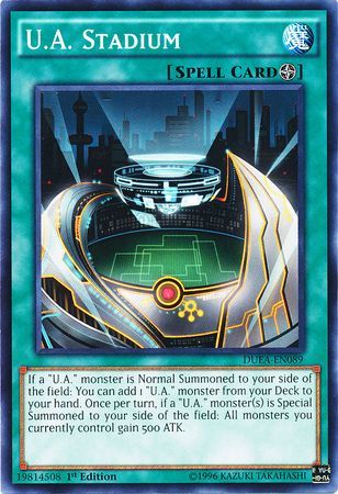 U A Stadium DUEA EN089 Common 1st Edition Duelist Alliance 1st Edition Singles U A Stadium DUEA EN089 Common 1st Edition Duelist Alliance 1st Edition Singles