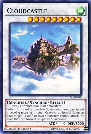 Cloudcastle DUEA EN098 Common 1st Edition Duelist Alliance 1st Edition Singles Cloudcastle DUEA EN098 Common 1st Edition Duelist Alliance 1st Edition Singles