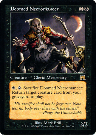 Doomed Necromancer Onslaught Singles Doomed Necromancer Onslaught Singles