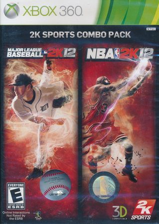 MLB 2K12 NBA 2K12 Combo Pack Xbox 360 Xbox 360 MLB 2K12 NBA 2K12 Combo Pack Xbox 360 Xbox 360