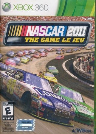 NASCAR The Game 2011 Xbox 360 Xbox 360 NASCAR The Game 2011 Xbox 360 Xbox 360