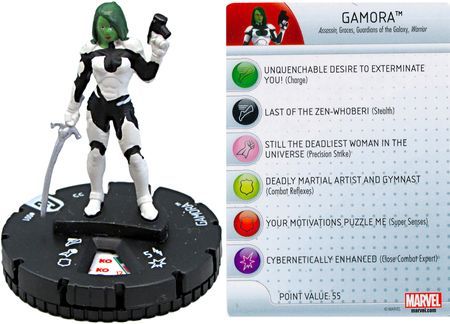Gamora 001 Guardians of the Galaxy Booster Set Marvel Heroclix Guardians of the Galaxy Booster Set Gamora 001 Guardians of the Galaxy Booster Set Marvel Heroclix Guardians of the Galaxy Booster Set