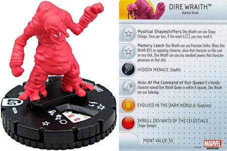 Dire Wraith 010a Guardians of the Galaxy Booster Set Marvel Heroclix Guardians of the Galaxy Booster Set Dire Wraith 010a Guardians of the Galaxy Booster Set Marvel Heroclix Guardians of the Galaxy Booster Set