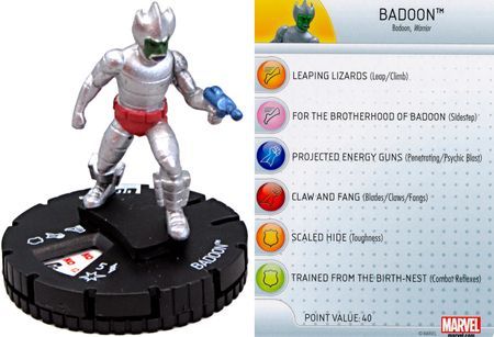 Badoon 014a Guardians of the Galaxy Booster Set Marvel Heroclix Badoon 014a Guardians of the Galaxy Booster Set Marvel Heroclix
