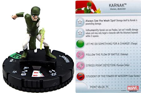 Karnak 028 Guardians of the Galaxy Booster Set Marvel Heroclix Karnak 028 Guardians of the Galaxy Booster Set Marvel Heroclix