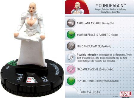 Moondragon 029 Guardians of the Galaxy Booster Set Marvel Heroclix Moondragon 029 Guardians of the Galaxy Booster Set Marvel Heroclix