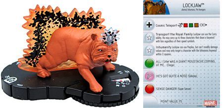 Lockjaw 037 Guardians of the Galaxy Booster Set Marvel Heroclix Lockjaw 037 Guardians of the Galaxy Booster Set Marvel Heroclix