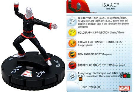 ISAAC 045 Guardians of the Galaxy Booster Set Marvel Heroclix ISAAC 045 Guardians of the Galaxy Booster Set Marvel Heroclix