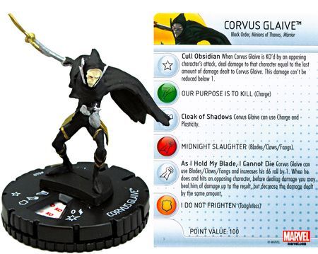 Corvus Glaive 049 Guardians of the Galaxy Booster Set Marvel Heroclix Guardians of the Galaxy Booster Set Corvus Glaive 049 Guardians of the Galaxy Booster Set Marvel Heroclix Guardians of the Galaxy Booster Set