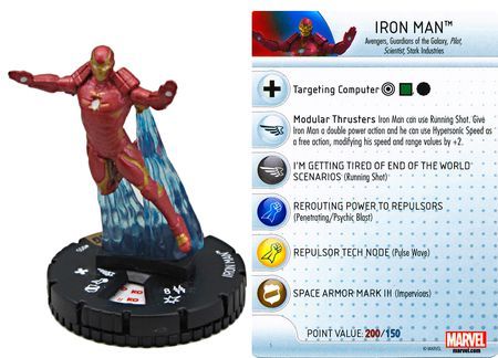 Marvel Heroclix Invincible Iron Man 024 Centurius Uncommon 