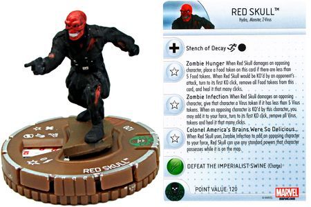 Red Skull Zombie 066 Chase Rare Guardians of the Galaxy Booster Set Red Skull Zombie 066 Chase Rare Guardians of the Galaxy Booster Set