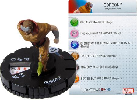 BLACK BOLT #001 Guardians of the Galaxy Marvel HeroClix Inhumans Fast Forces FF 