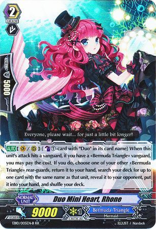 Duo Mini Heart Rhone EB10 005EN B Double Rare RR Extra Booster 10 Divas Duet Singles Duo Mini Heart Rhone EB10 005EN B Double Rare RR Extra Booster 10 Divas Duet Singles