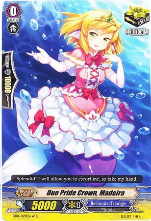 Duo Pride Crown Madeira EB10 029EN W Common C Extra Booster 10 Divas Duet Singles Duo Pride Crown Madeira EB10 029EN W Common C Extra Booster 10 Divas Duet Singles