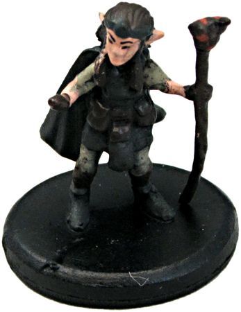 D&D Miniature Mini Tyranny of Dragons #1 Invisible Rock Gnome Female Wizard 